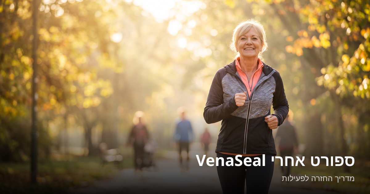 Read more about the article כמה זמן אחרי VenaSeal אפשר לחזור לספורט ולפעילות גופנית?
